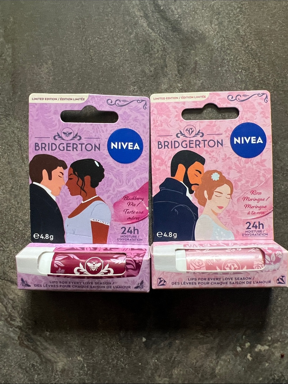 Bridgerton x NIVEA Limited Edition Pink Lip Butter - Rose Meringue